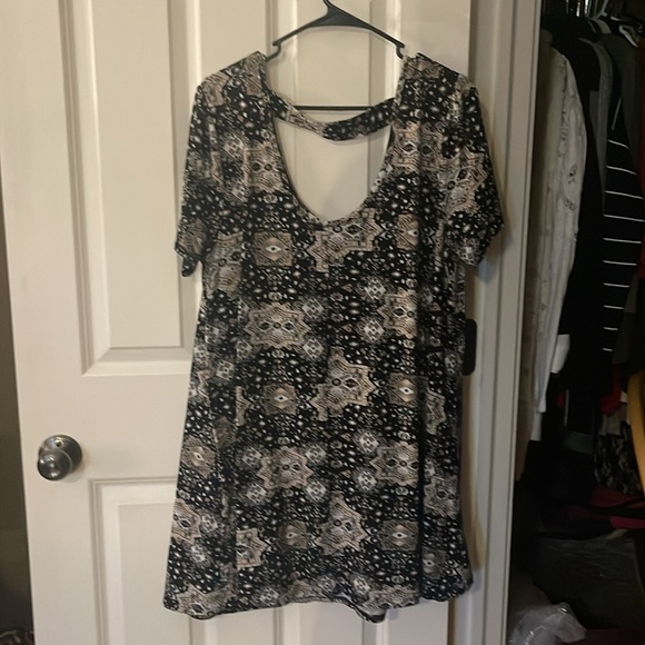 Banana Lemon Patterned Dress - Picture 2 of 2